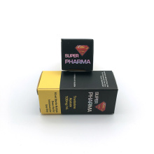 Printed Paper Packaging Box Cream Paper Cosmetics Packaging Boxes With Gold Foil Stamping